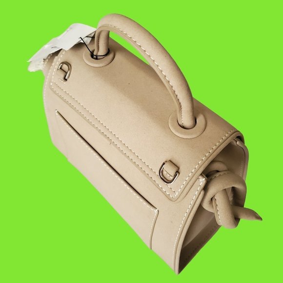 VASIC Bee Mini Faux Suede Shoulder Bag - Picture 2 of 7